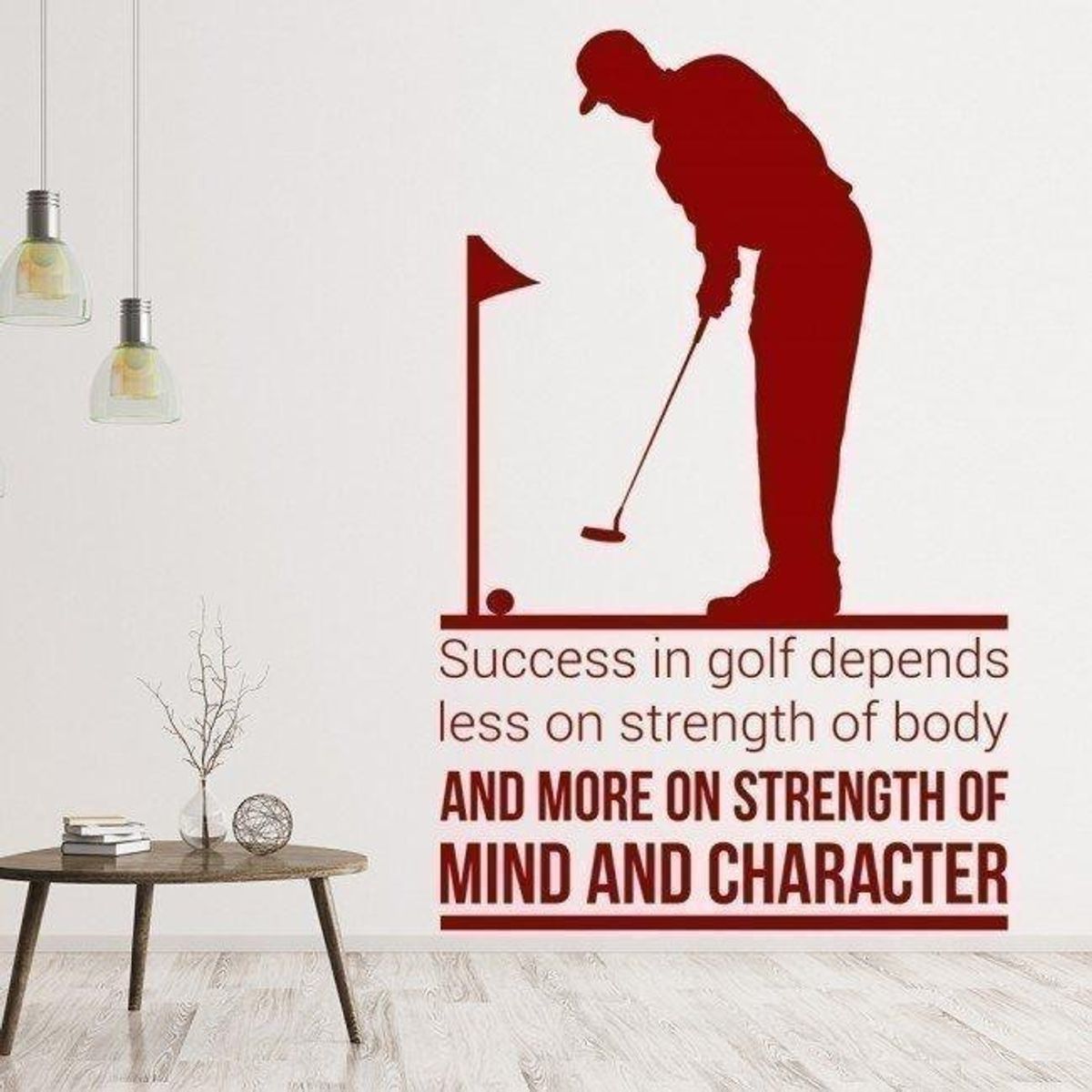 GENERICO - Decomural Mind And Character Golf WS-43060