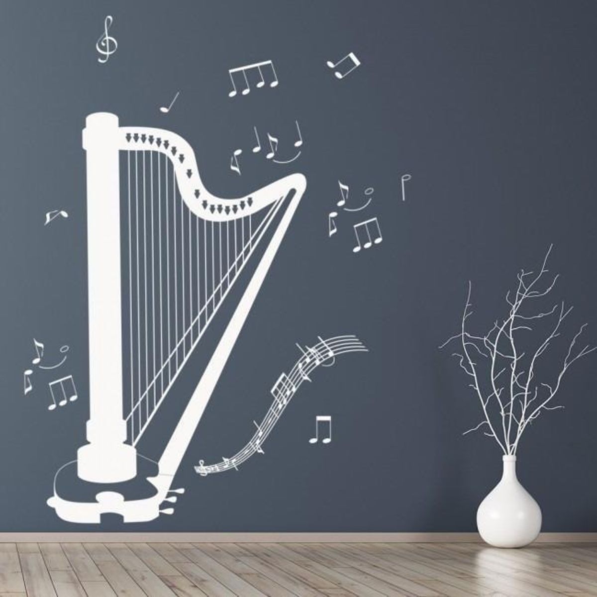 GENERICO - Decomural Classical Harp Instruments Music WS-18328