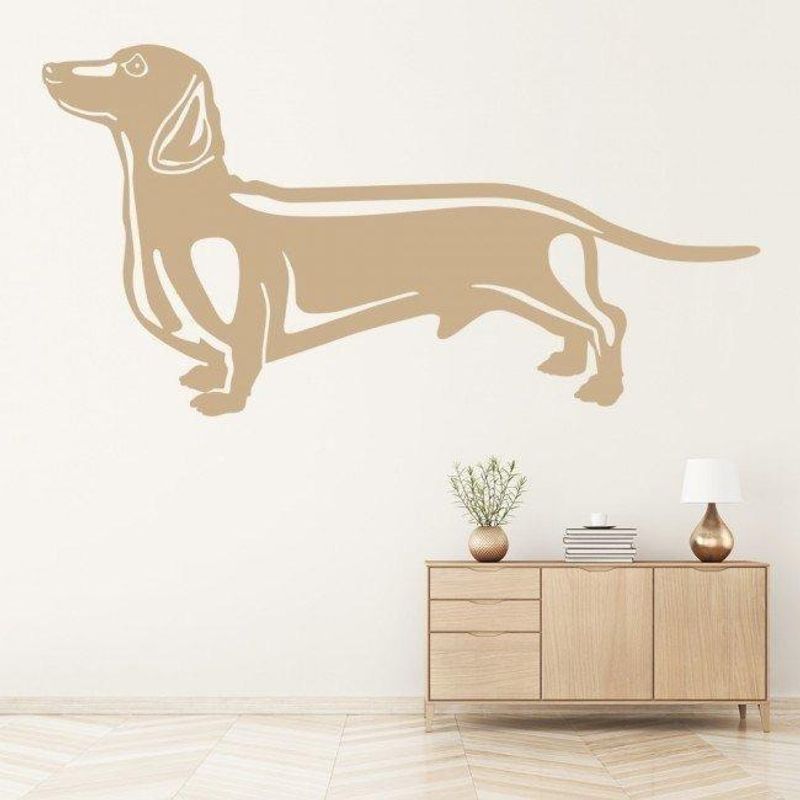 GENERICO - Decomural Dachshund Dog Pet Animals WS-18336