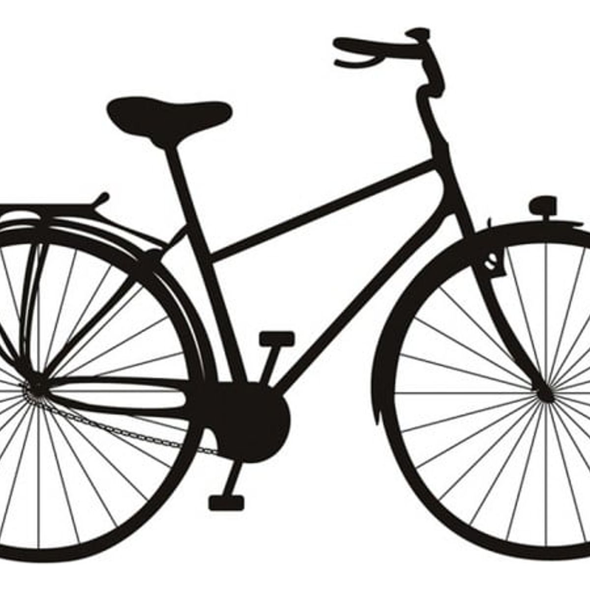 GENERICO - Decomural Classic Pedal Bike Retro Bicycle WS-18340