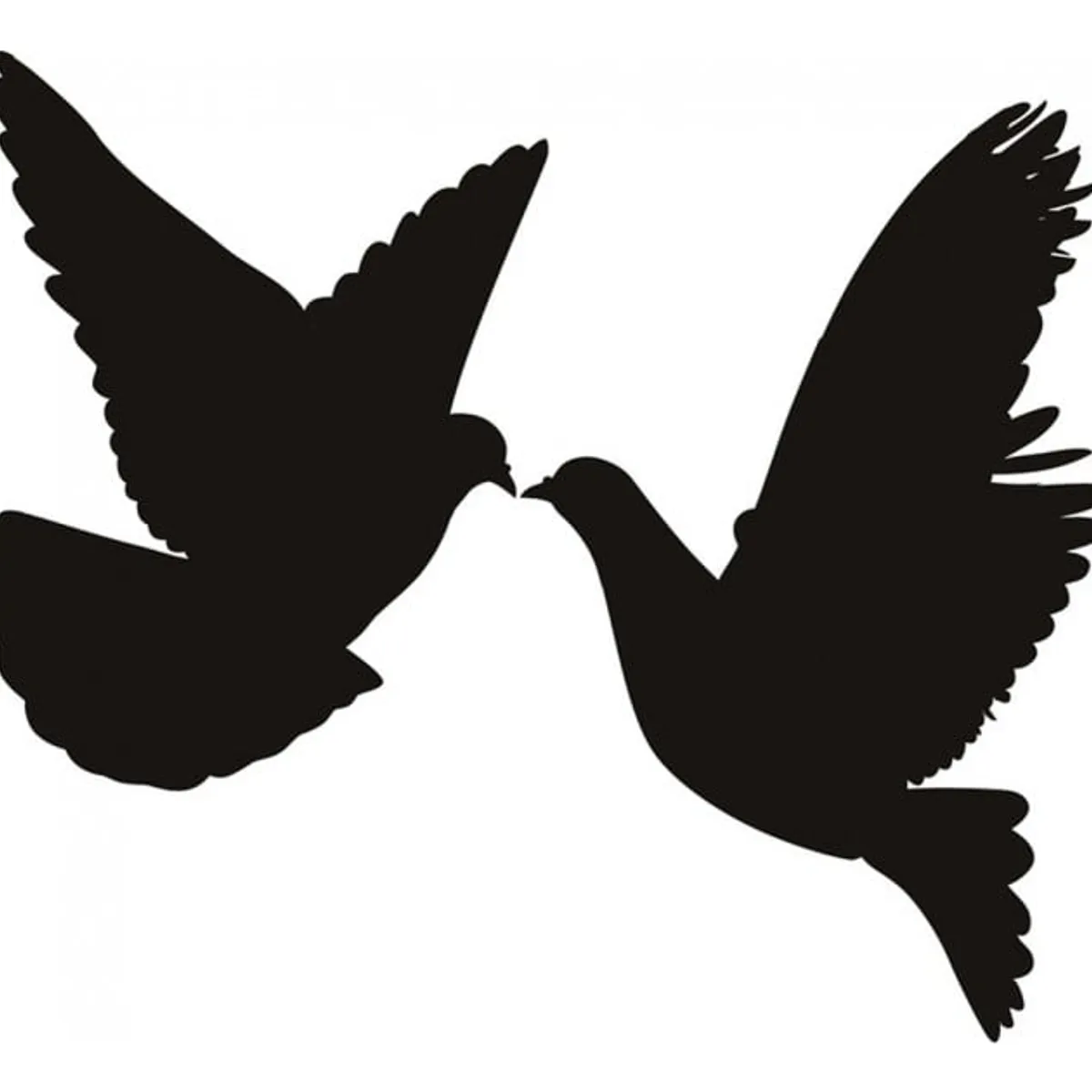 GENERICO - Decomural Doves Birds WS-18350