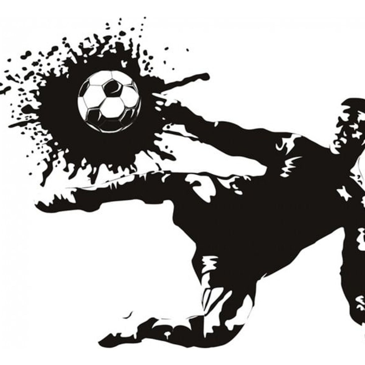 GENERICO - Decomural Football Striker Sports Player WS-18352