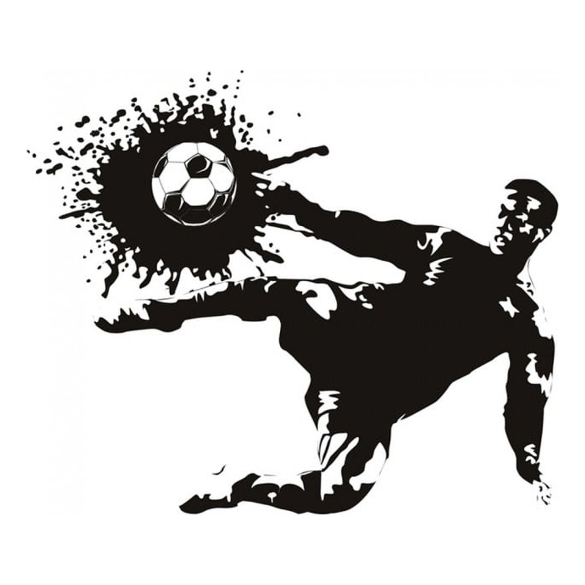 GENERICO - Decomural Football Striker Sports Player WS-18352