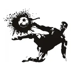 GENERICO - Decomural Football Striker Sports Player WS-18352