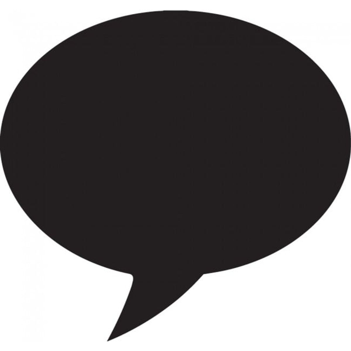 GENERICO - Decomural Speech Bubble Circular Shape Pack WS-33406