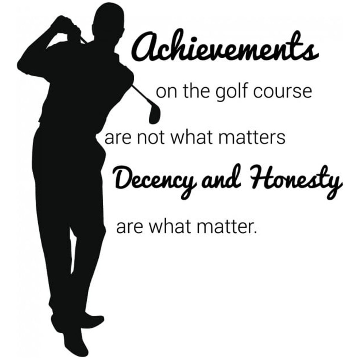 GENERICO - Decomural Achievements Golf WS-43068