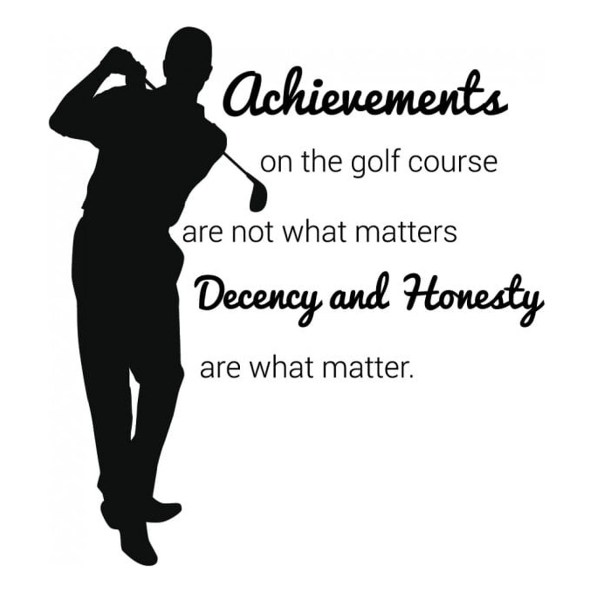 GENERICO - Decomural Achievements Golf WS-43068