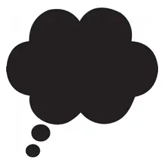 GENERICO - Decomural Speech Bubble Cloud Shape Pack WS-33410