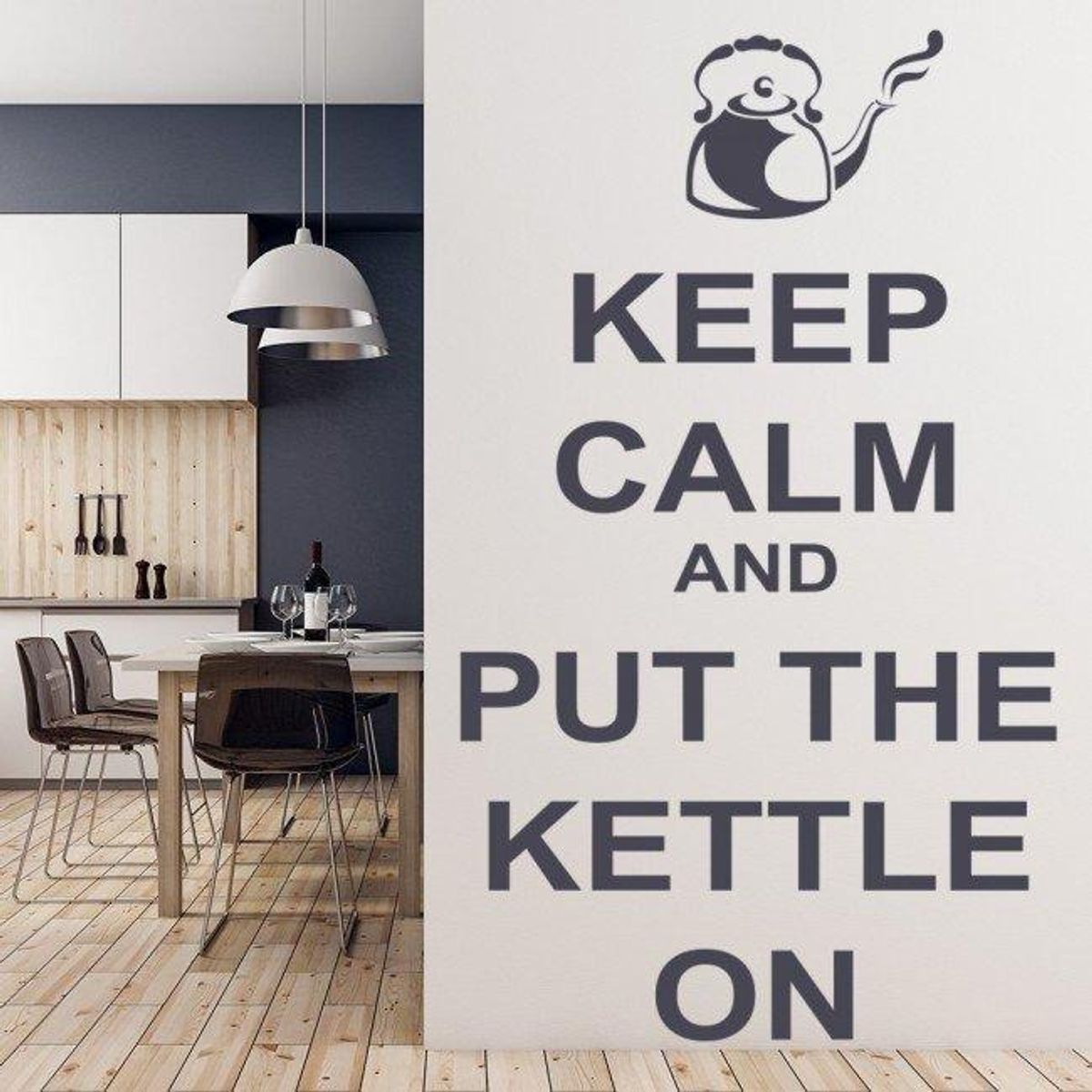 GENERICO - Decomural Keep Calm Put The Kettle On WS-19701