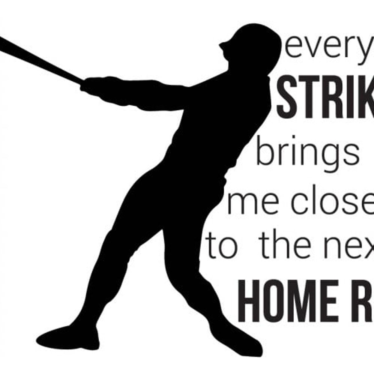 GENERICO - Decomural Every Strike Baseball WS-43122