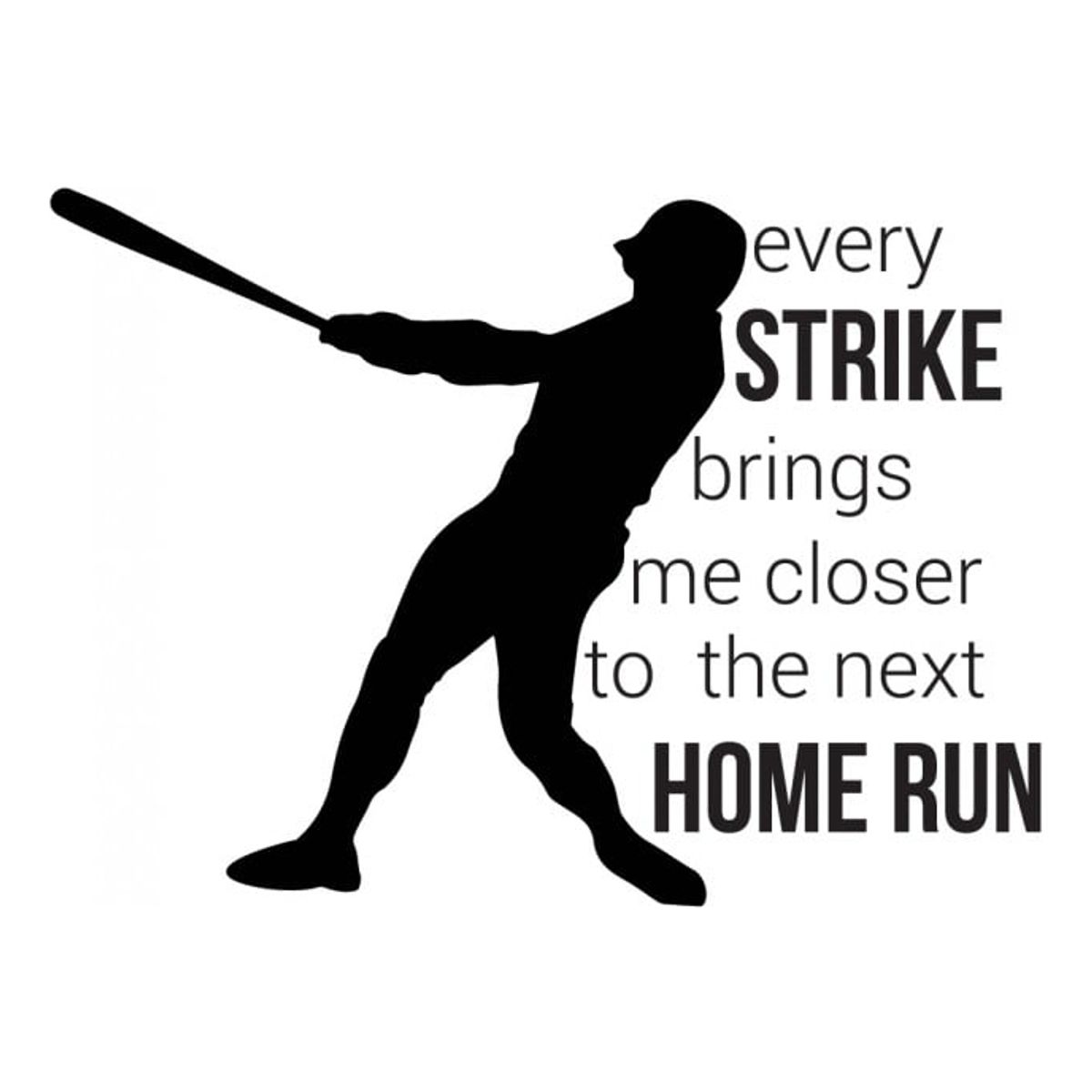 GENERICO - Decomural Every Strike Baseball WS-43122