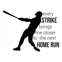 GENERICO - Decomural Every Strike Baseball WS-43122
