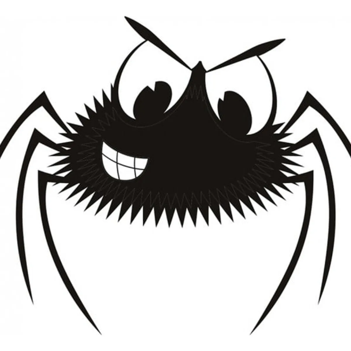 GENERICO - Decomural Scary Spider Halloween WS-18383