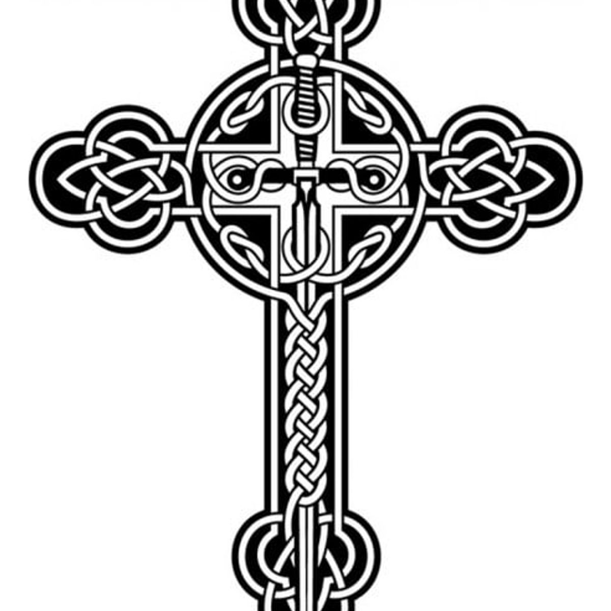 GENERICO - Decomural Celtic Cross Christianity WS-18385