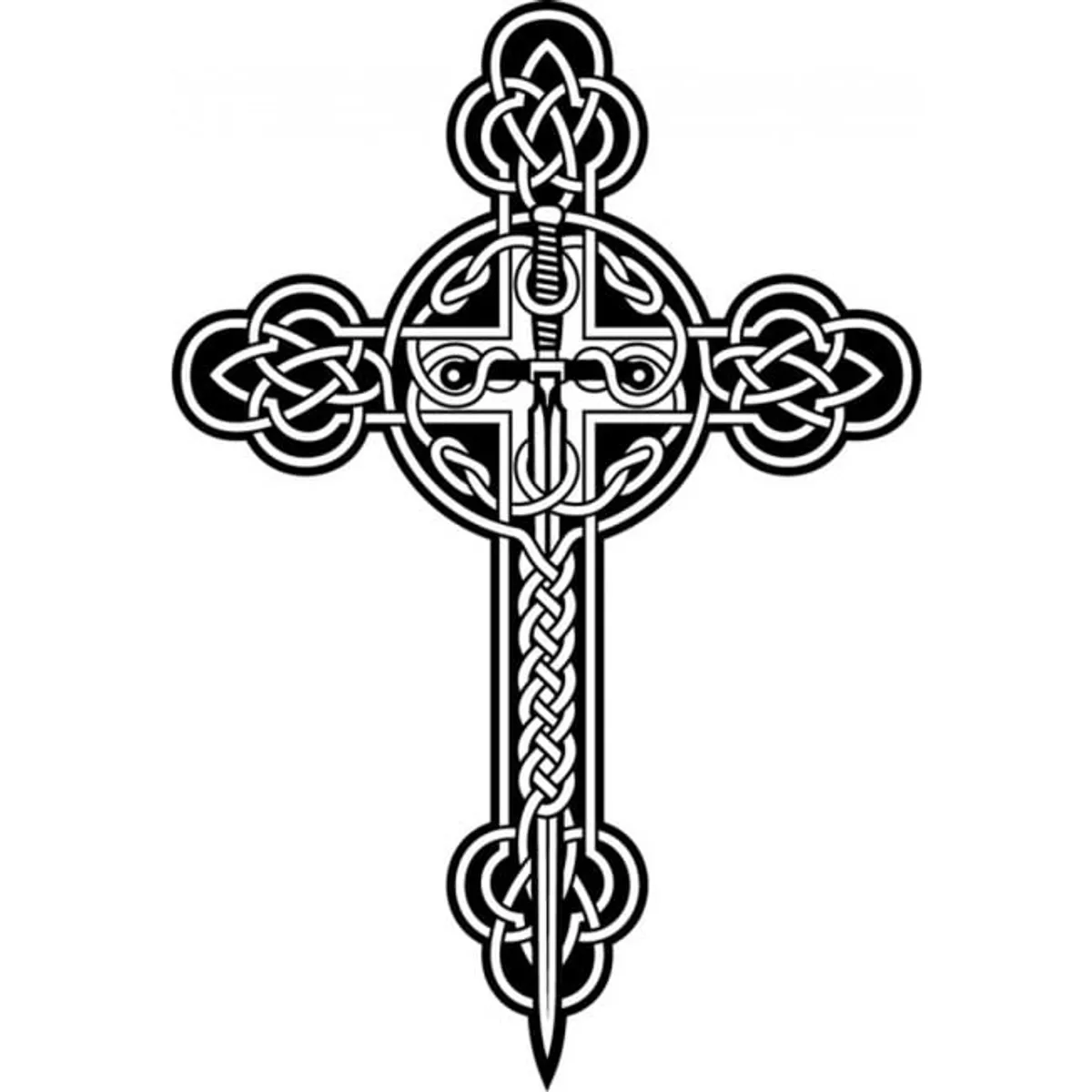 GENERICO - Decomural Celtic Cross Christianity WS-18385