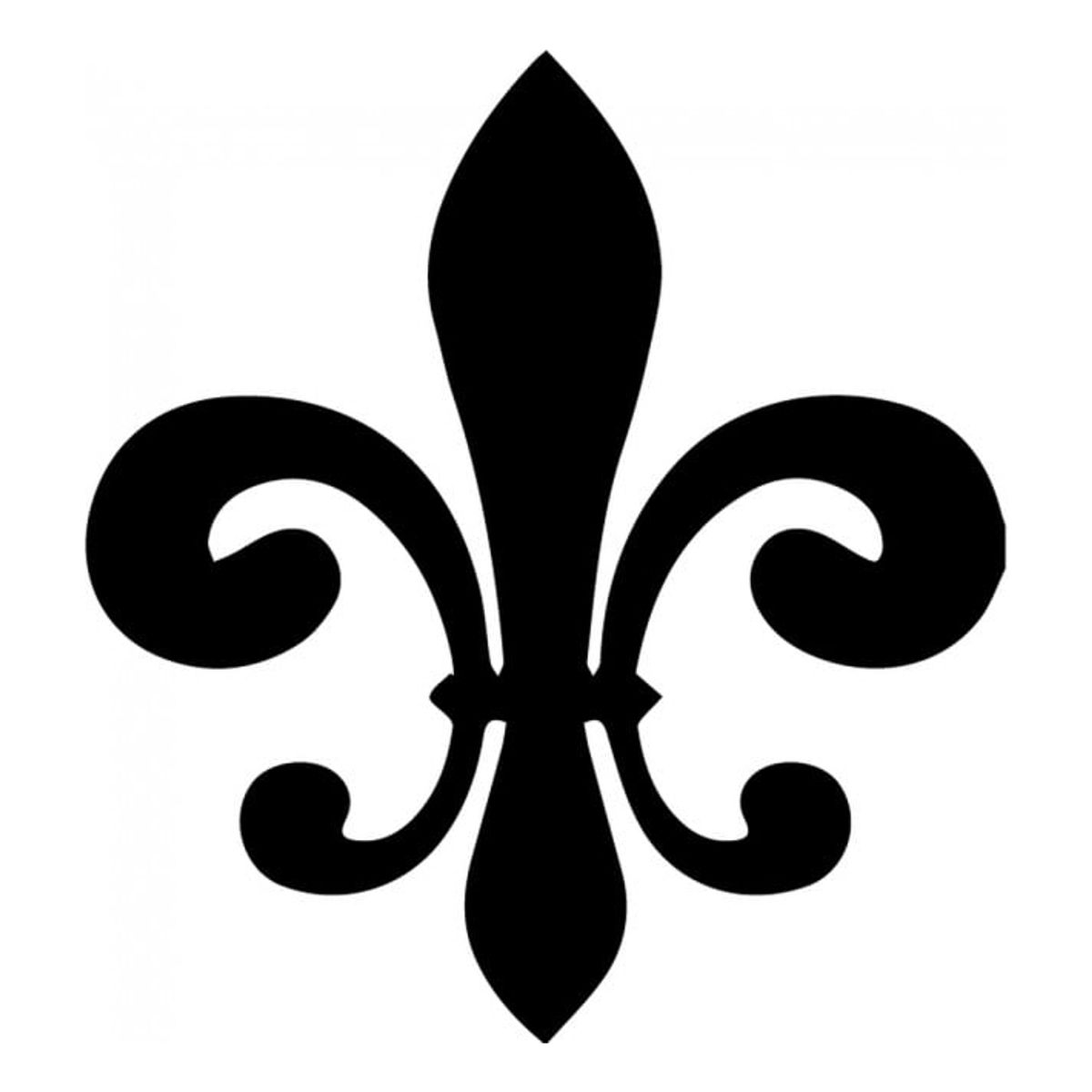 GENERICO - Decomural Fleur De Lis Tile WS-33469