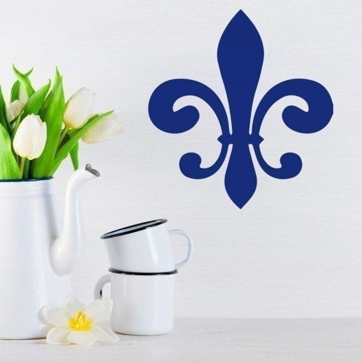 GENERICO - Decomural Fleur De Lis Tile WS-33469