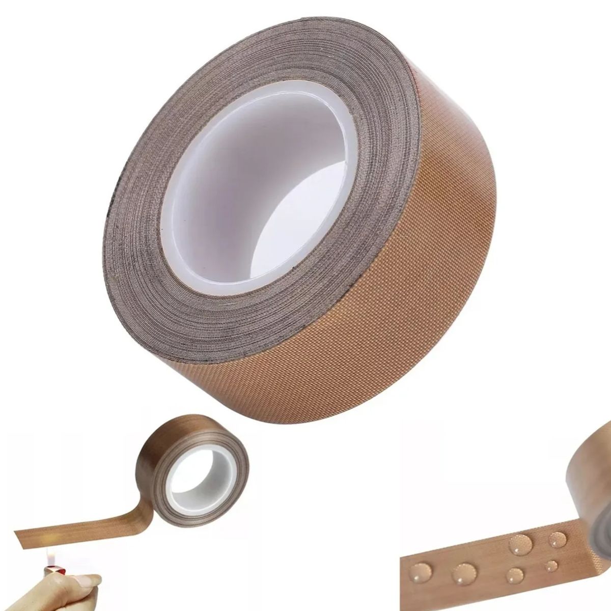 ATURE - Cinta De Teflón De 50 Mm × 10 M Para Selladoras.