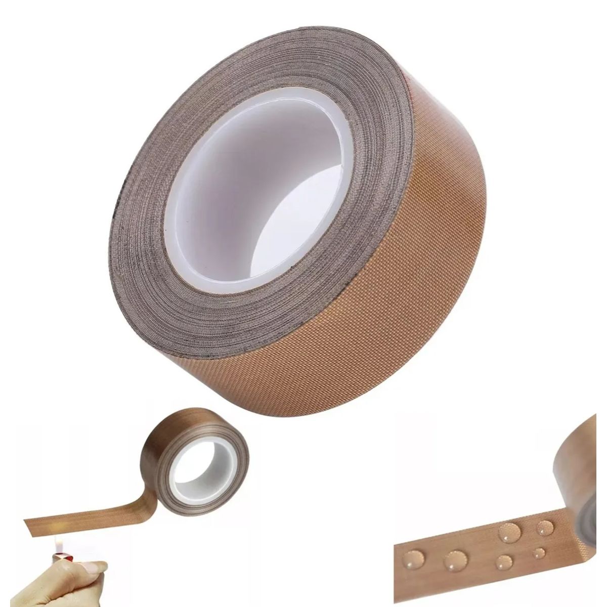 ATURE - Cinta De Teflón De 50 Mm × 10 M Para Selladoras.