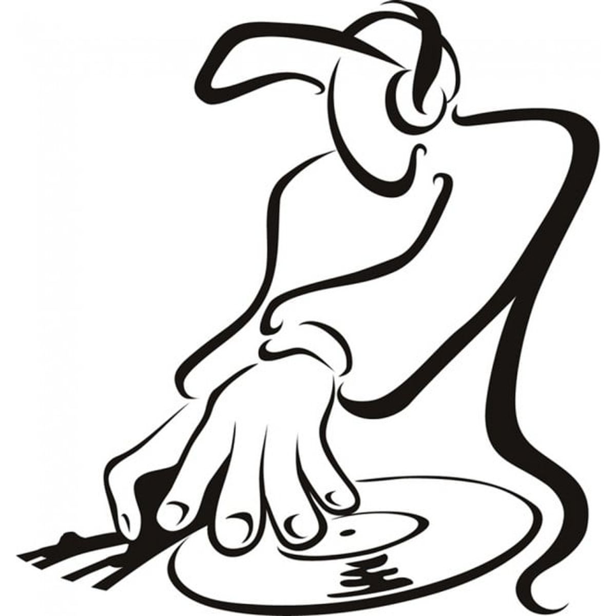 GENERICO - Decomural Disc Jockey Dj Decks Dance Music WS-18407