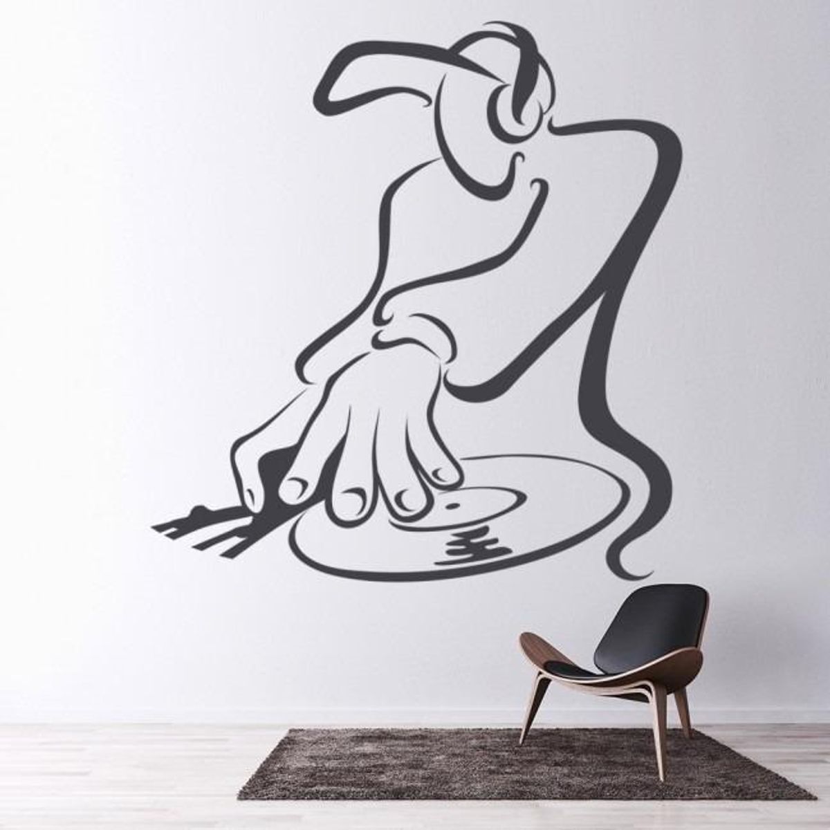 GENERICO - Decomural Disc Jockey Dj Decks Dance Music WS-18407