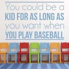 GENERICO - Decomural Be A Kid Baseball Baseball WS-43128