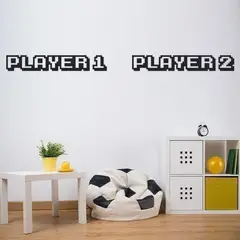 GENERICO - Decomural Player 1 Player 2 Computer Games WS-43133