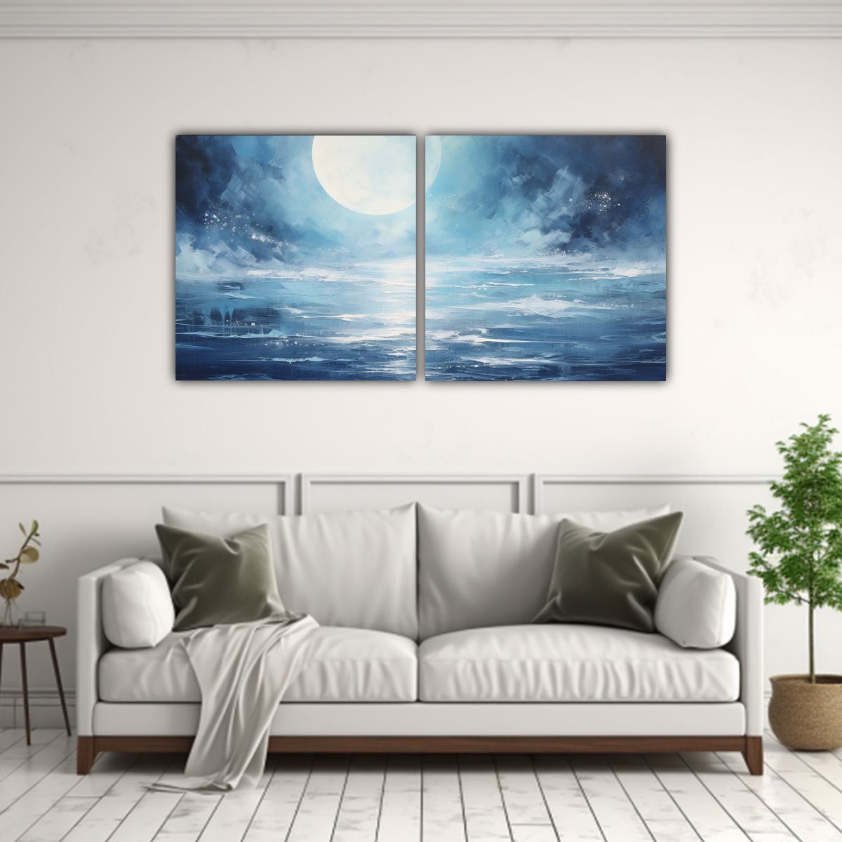 GENERICO - Pinturas Decorativas De Lienzo Retrato Innovador 120x60 Cm