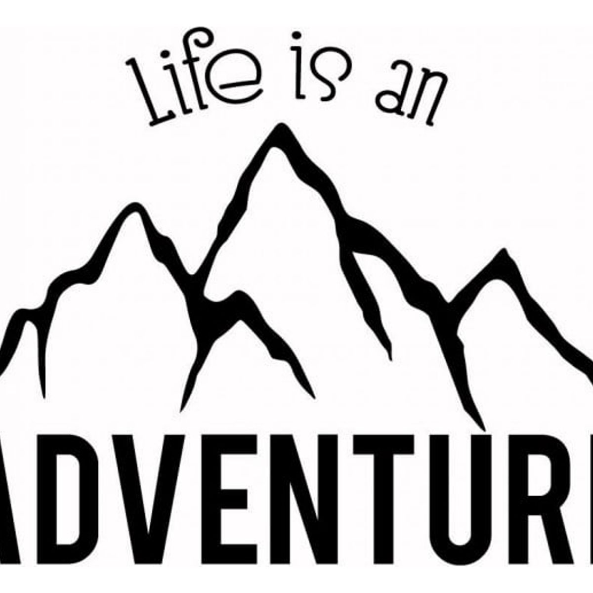 GENERICO - Decomural Life Is An Adventure Mountain WS-43898