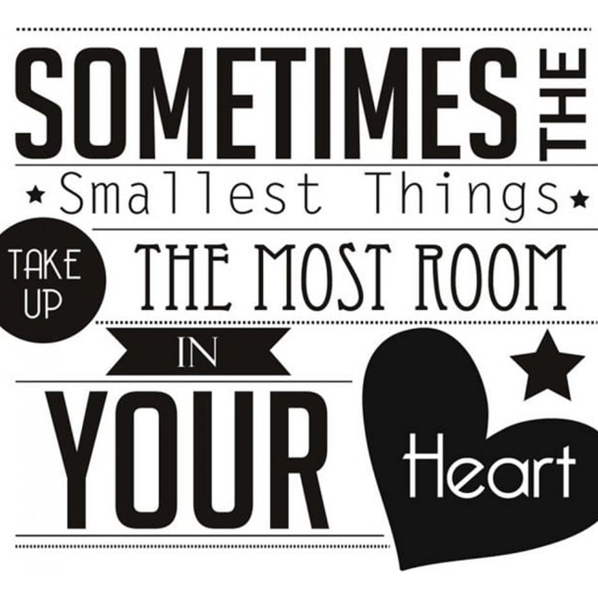 GENERICO - Decomural The Smallest Thing Love WS-19727