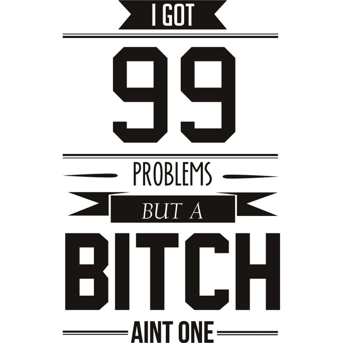 GENERICO - Decomural Jay Z 99 Problems Song Lyrics WS-19732