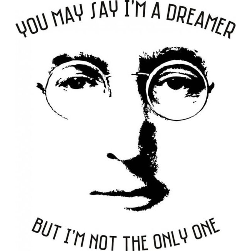 GENERICO - Decomural Imagine John Lennon WS-19735