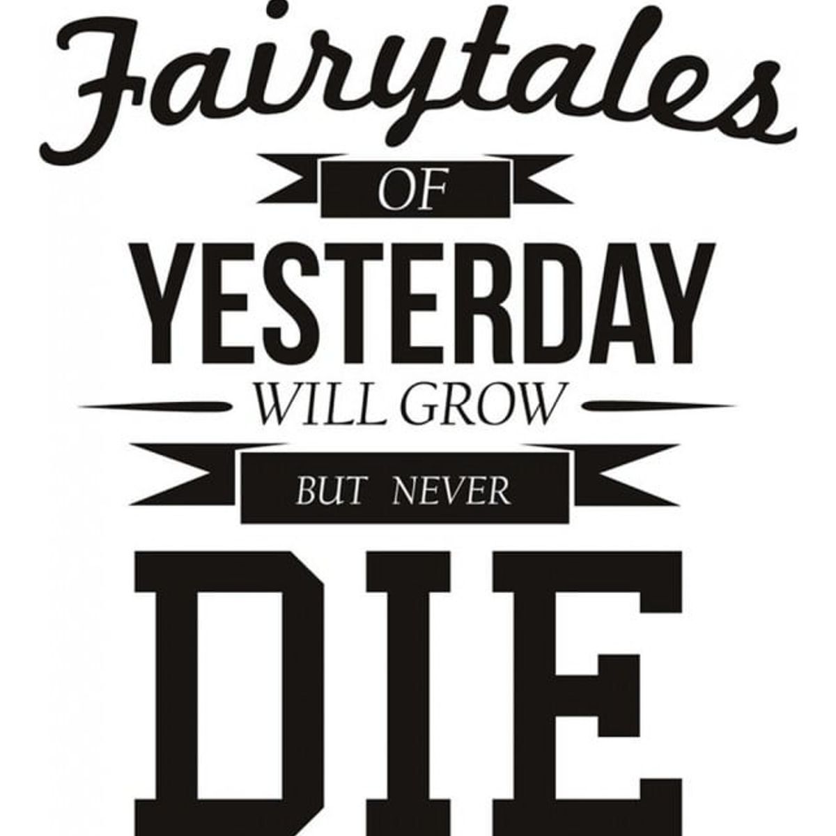 GENERICO - Decomural Fairytales Of Yesterday Queen Song Lyrics WS-19736