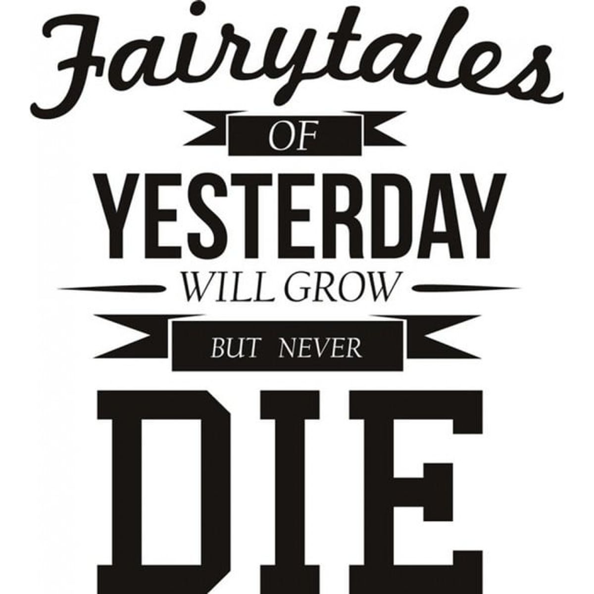 GENERICO - Decomural Fairytales Of Yesterday Queen Song Lyrics WS-19736