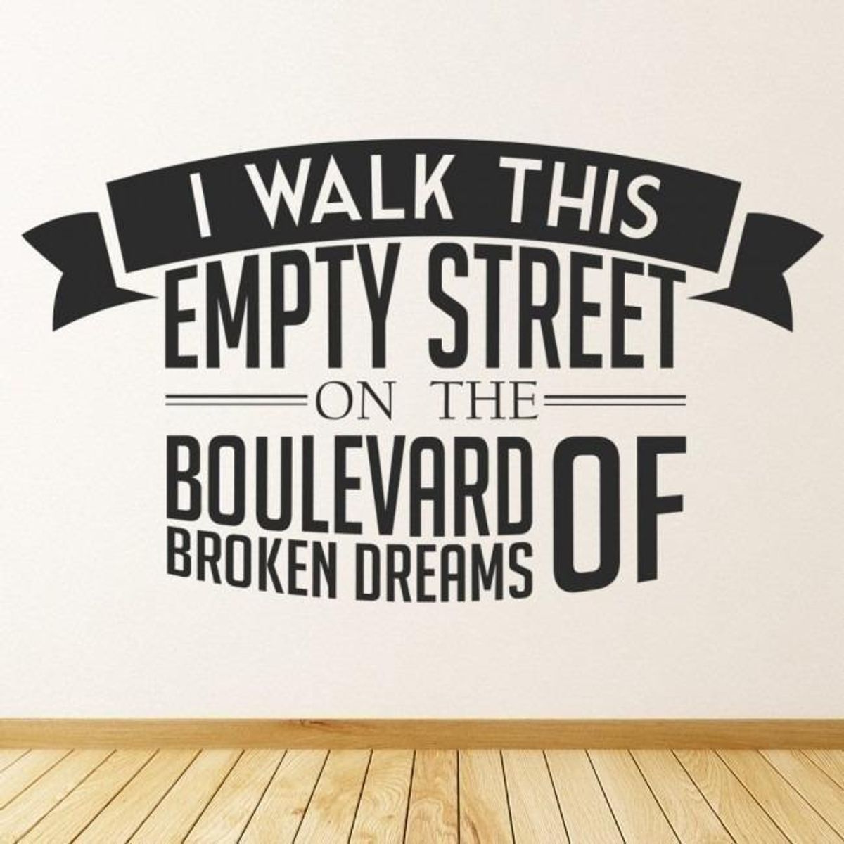 GENERICO - Decomural Green Day Boulevard Of Broken Dreams WS-19737