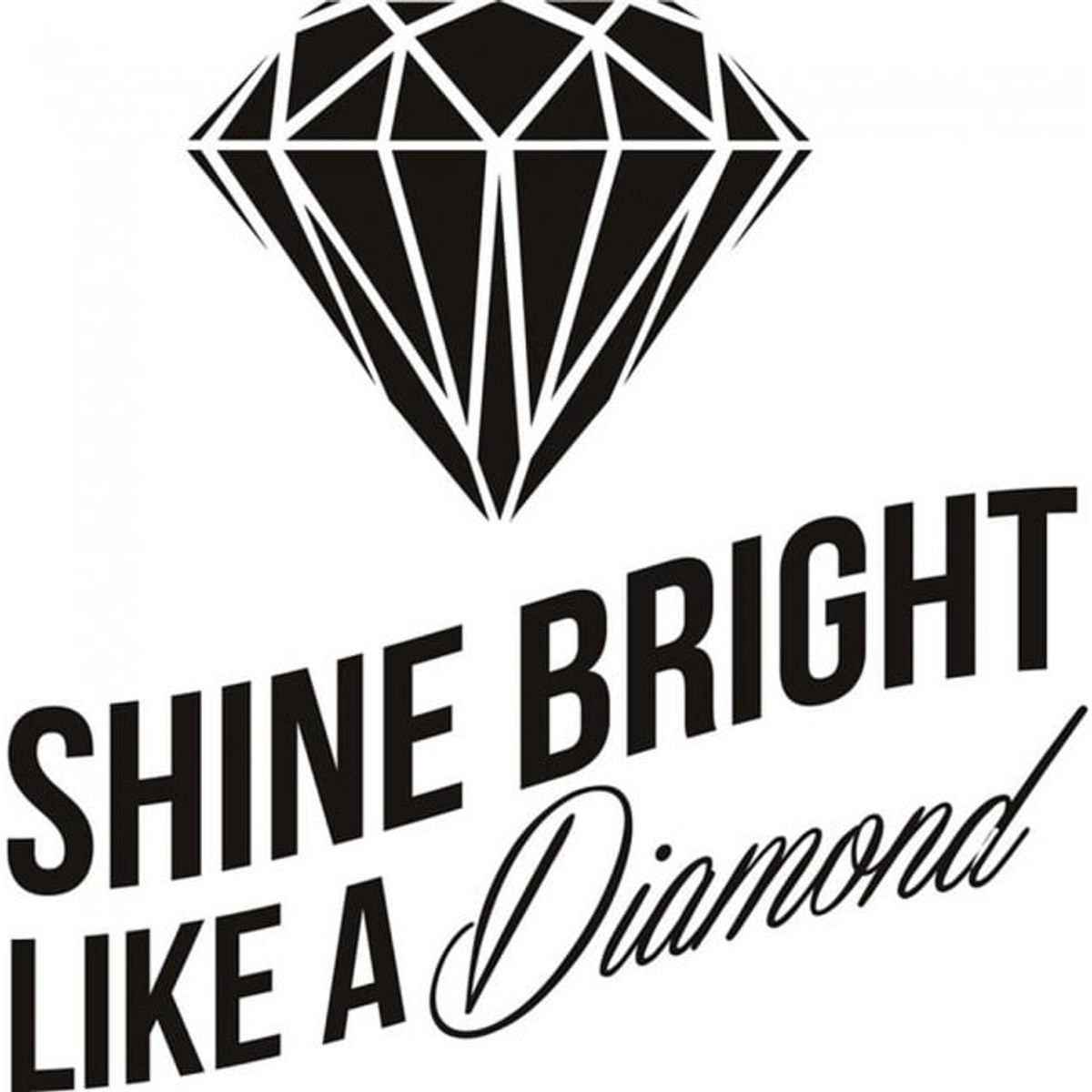 GENERICO - Decomural Rihanna Shine Bright Like A Diamond WS-19739