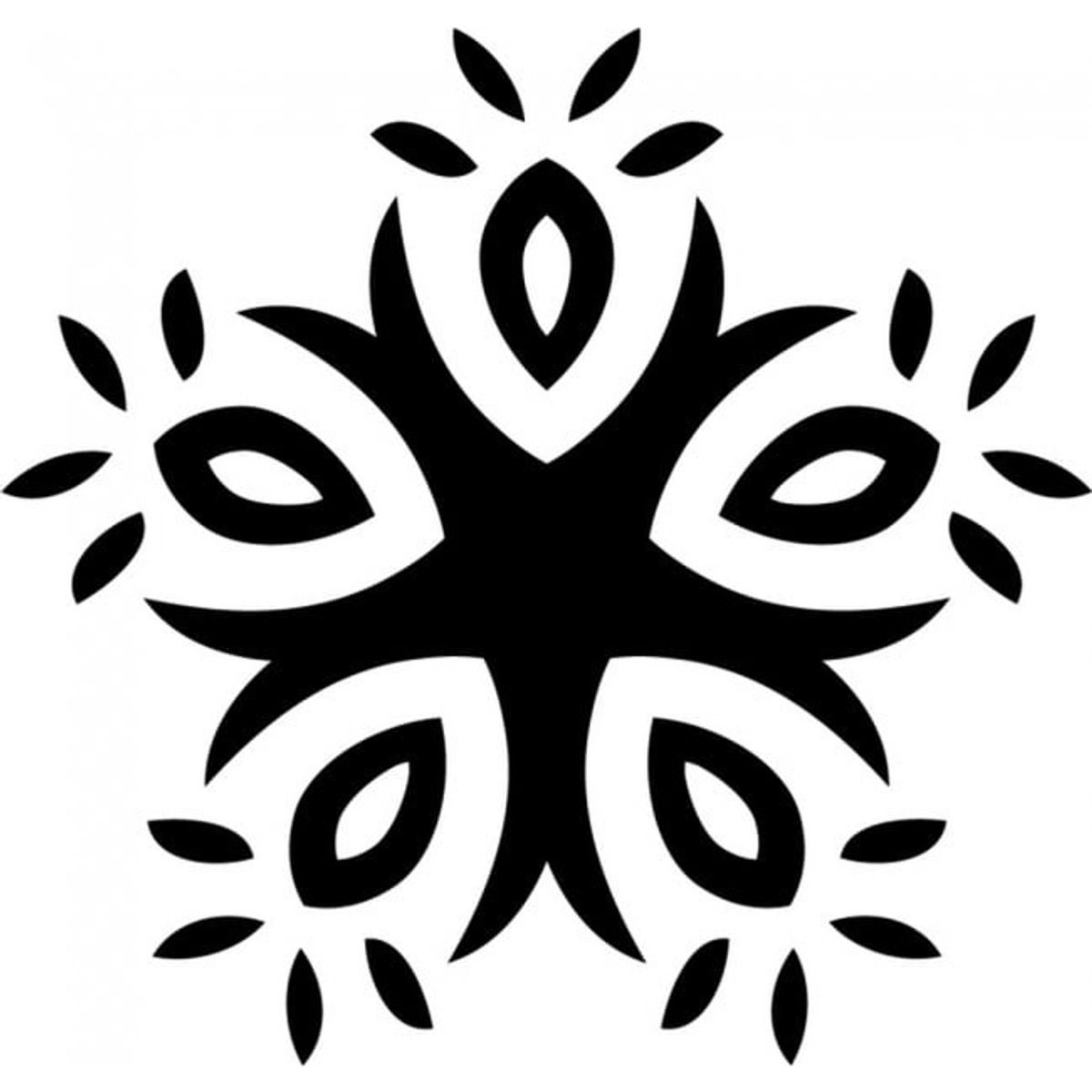 GENERICO - Decomural Abstract Flower WS-18470