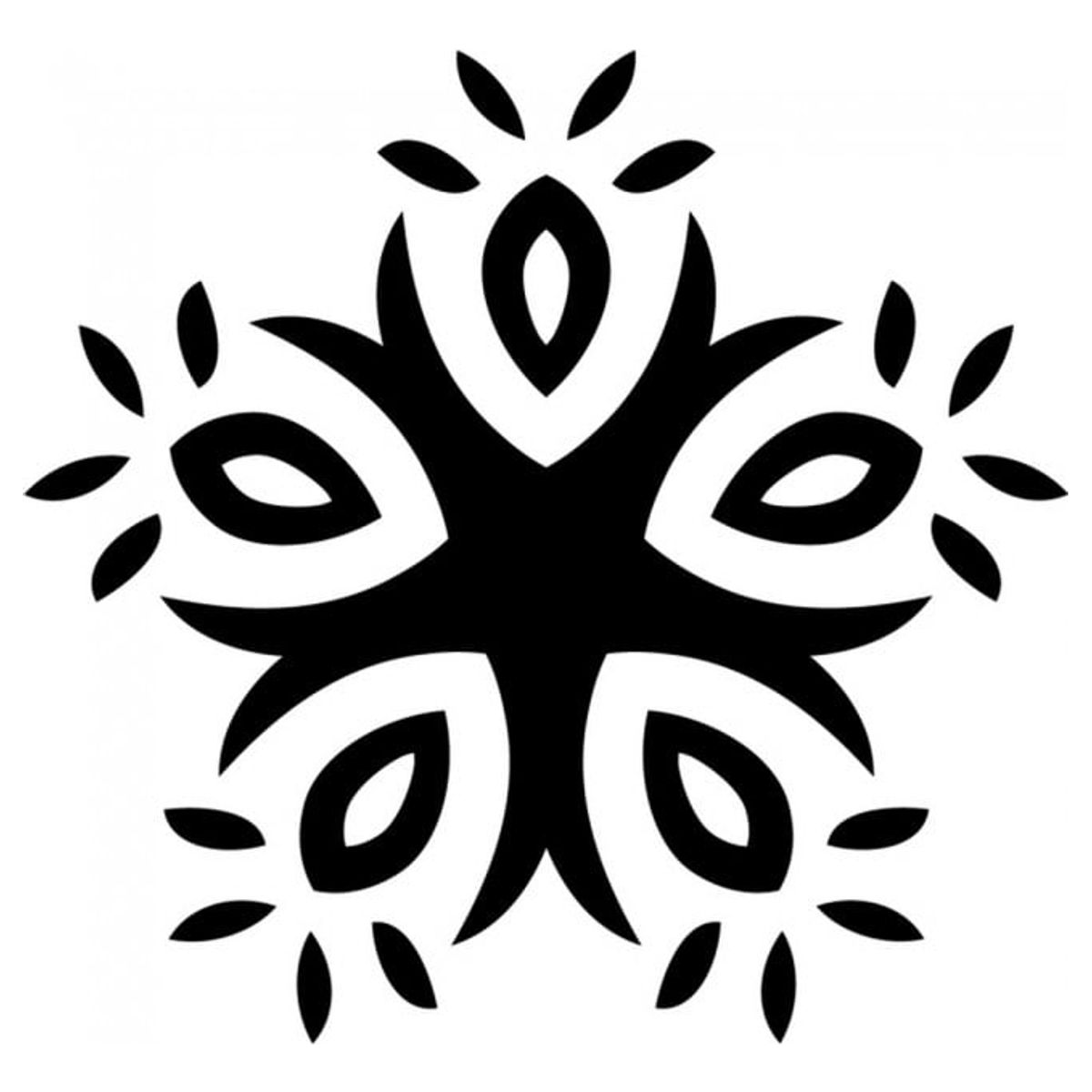 GENERICO - Decomural Abstract Flower WS-18470