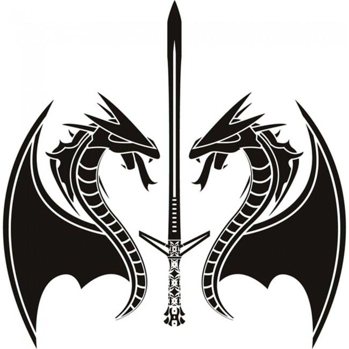 GENERICO - Decomural Dragon Sword Fantasy Monster WS-18478