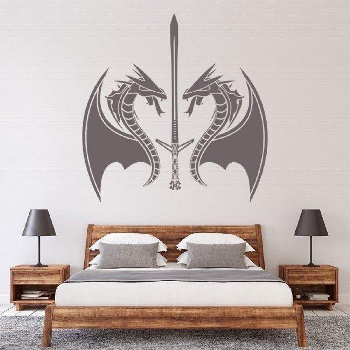 GENERICO - Decomural Dragon Sword Fantasy Monster WS-18478