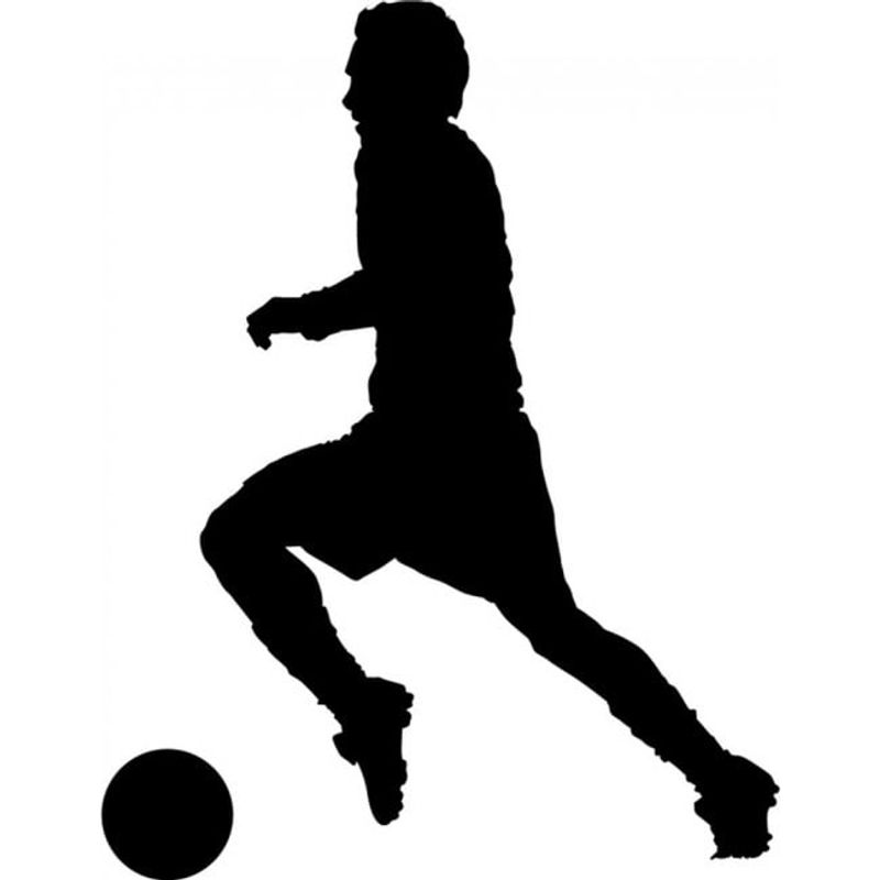 GENERICO - Decomural Football Striker WS-18481