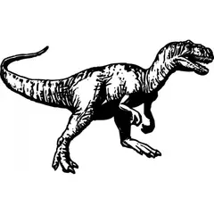 GENERICO - Decomural Tyrannosaurus Rex T-rex Dinosaur WS-33618