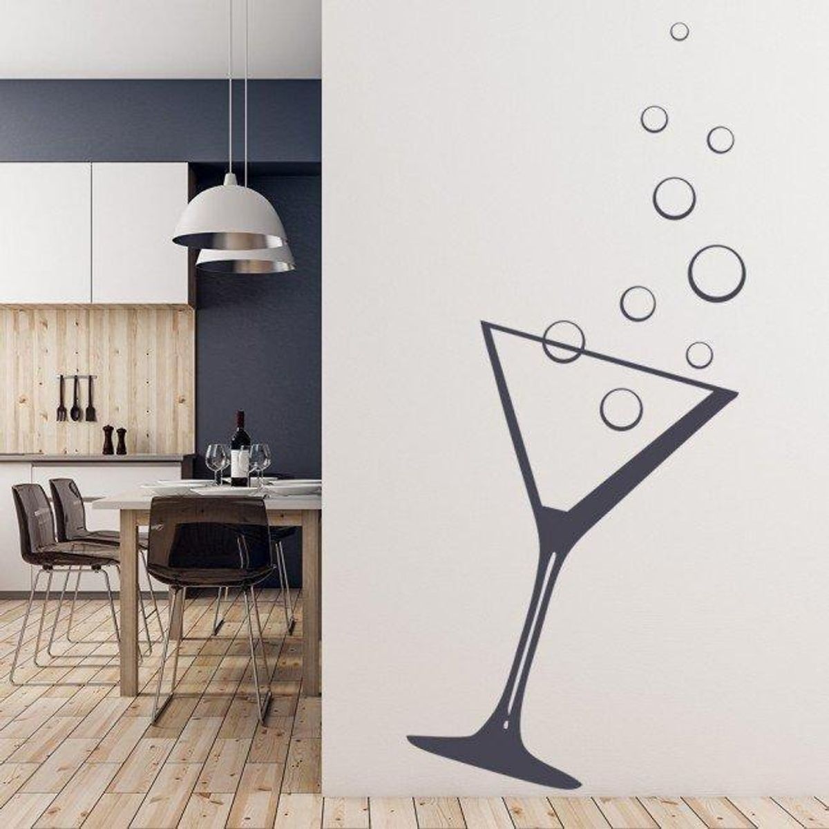 GENERICO - Decomural Cocktail Glass Martini Glass WS-18503
