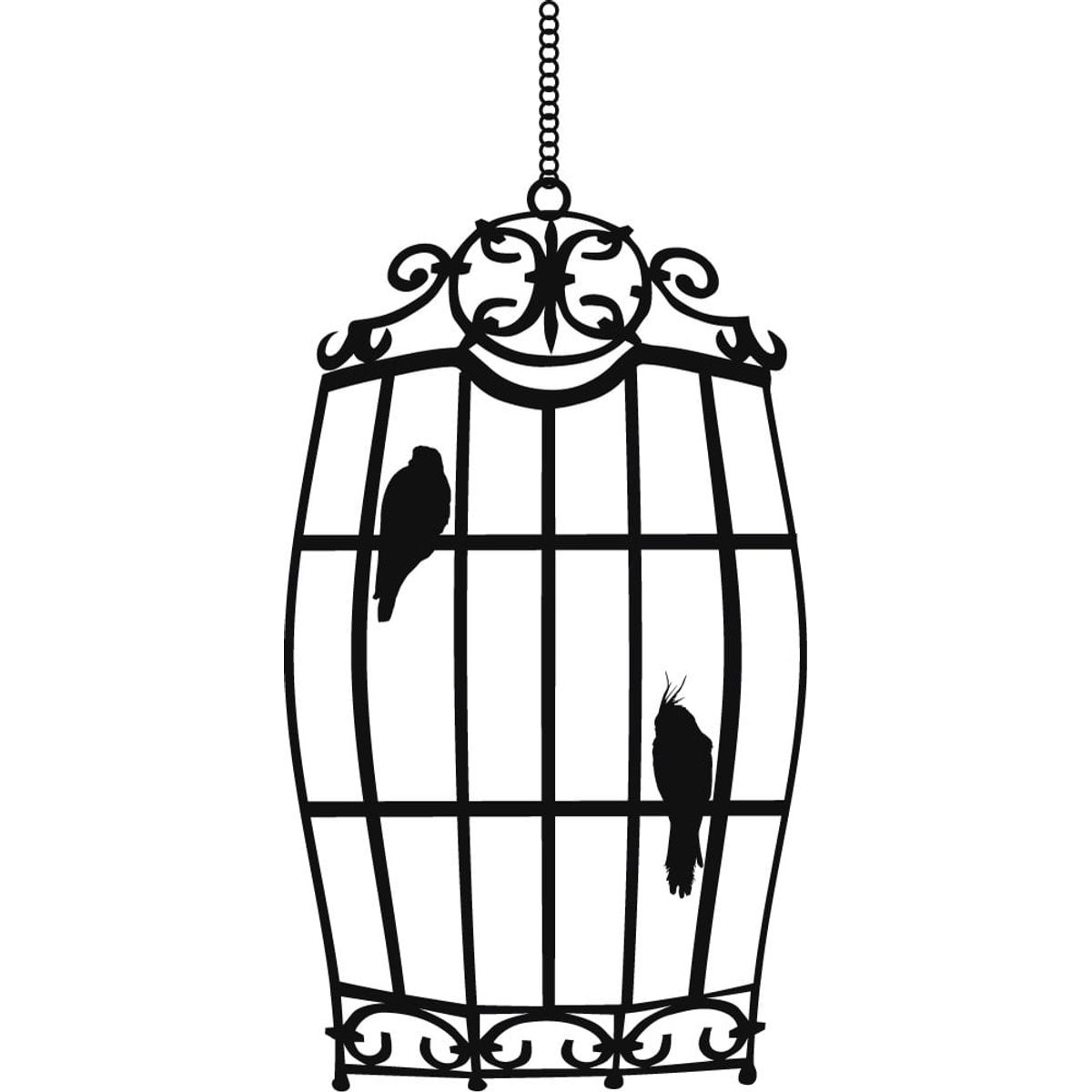GENERICO - Decomural Bird Cage WS-18524