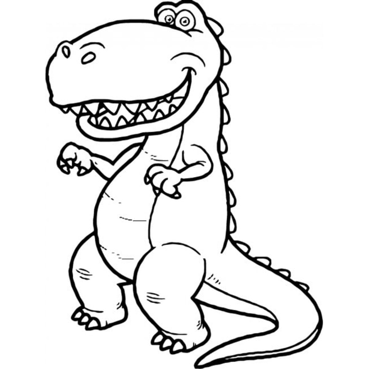 GENERICO - Decomural Happy T-rex Childrens Dinosaur WS-33636