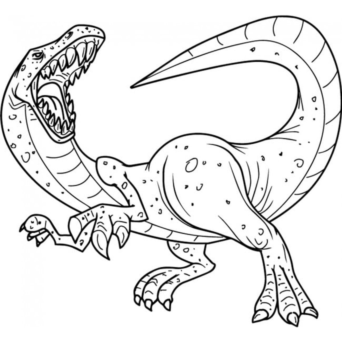 GENERICO - Decomural Velociraptor Roar Dinosaur WS-33652