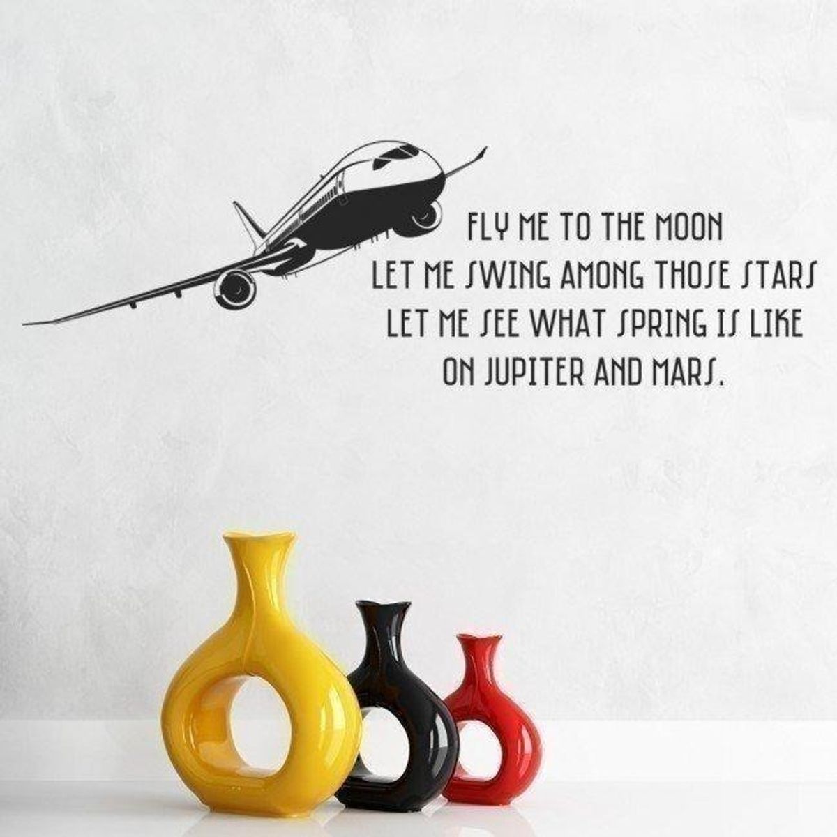 GENERICO - Decomural Fly Me To The Moon Frank Sinatra WS-19749