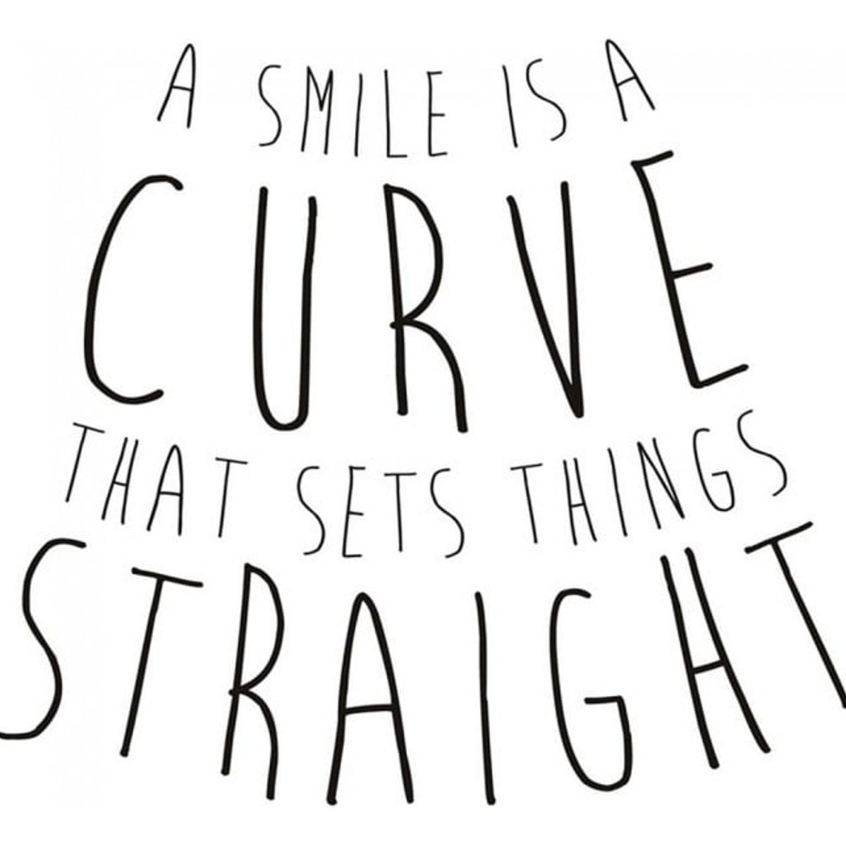 GENERICO - Decomural A Smile Inspirational WS-19757