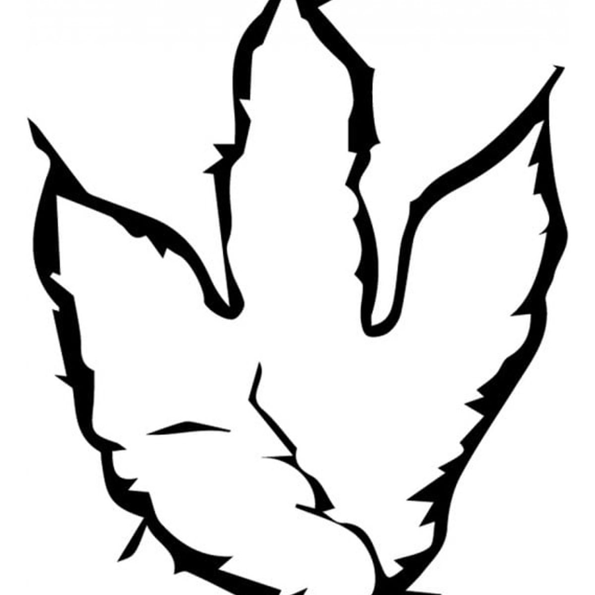 GENERICO - Decomural Dinosaur Footprint Jurassic WS-33653