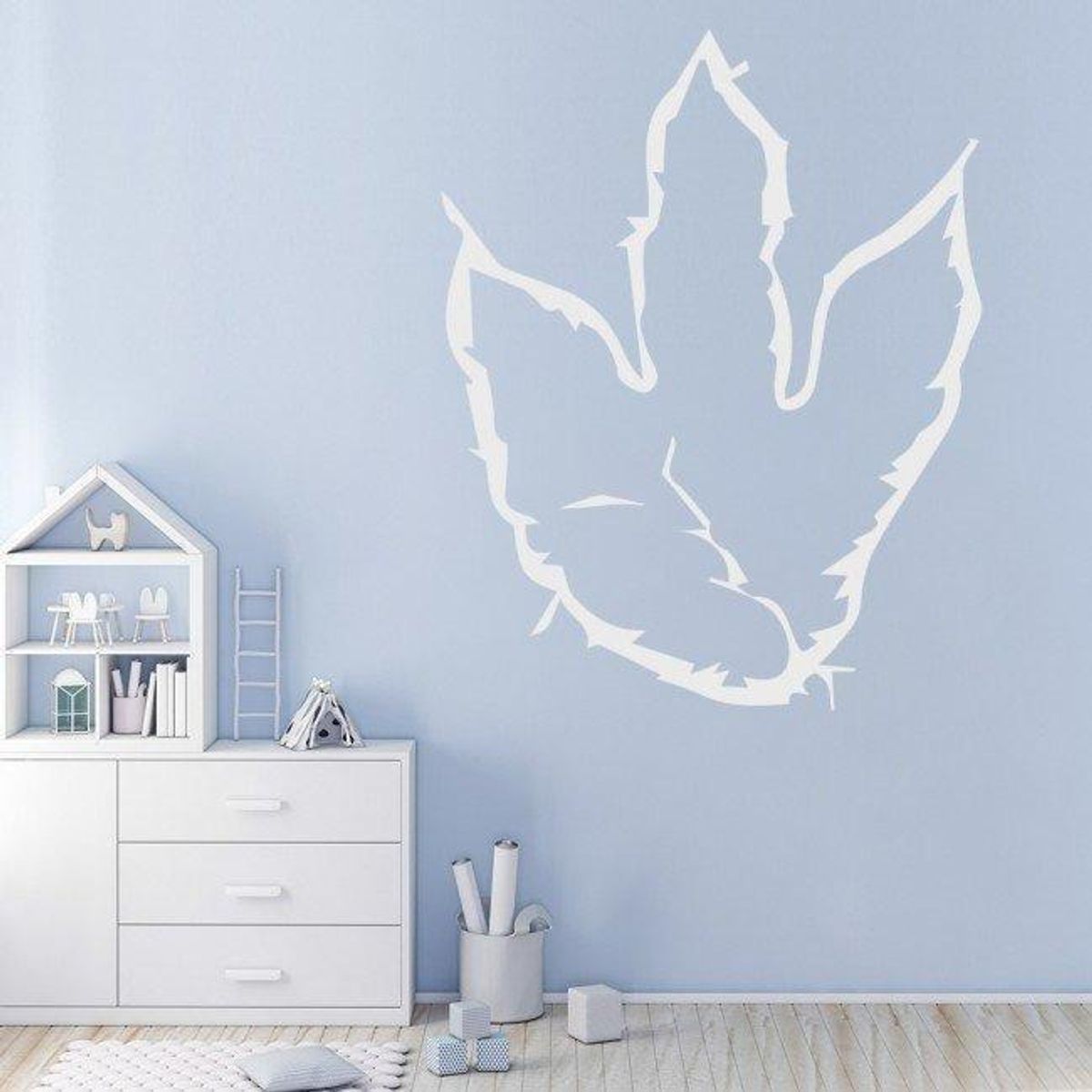 GENERICO - Decomural Dinosaur Footprint Jurassic WS-33653